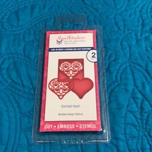 Spellbinders “Swirled Heart dies” - Never Used